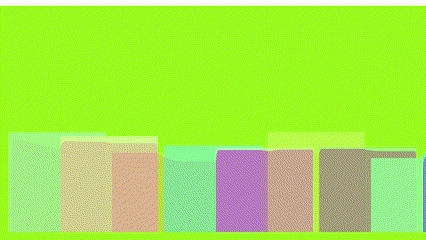 Depending on the size of my audio sound, I visualize it with a circle of vibrating columns. The audio is the sound of rain.